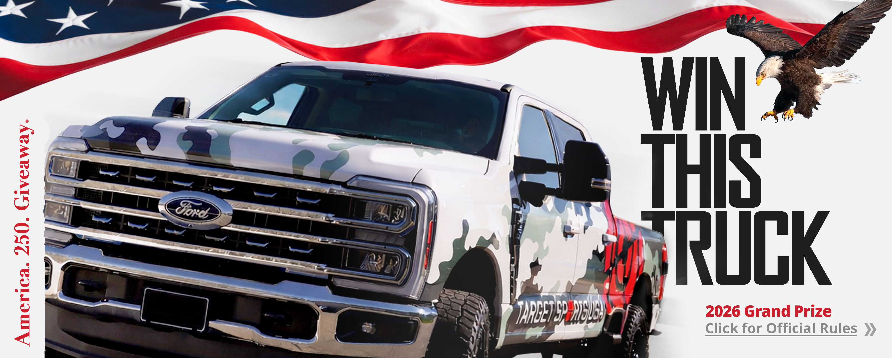 USA 250 | 2026 Giveaway Grand Prize | You could win!